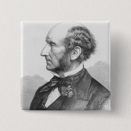 John Stuart Mill Button (Vorderseite)