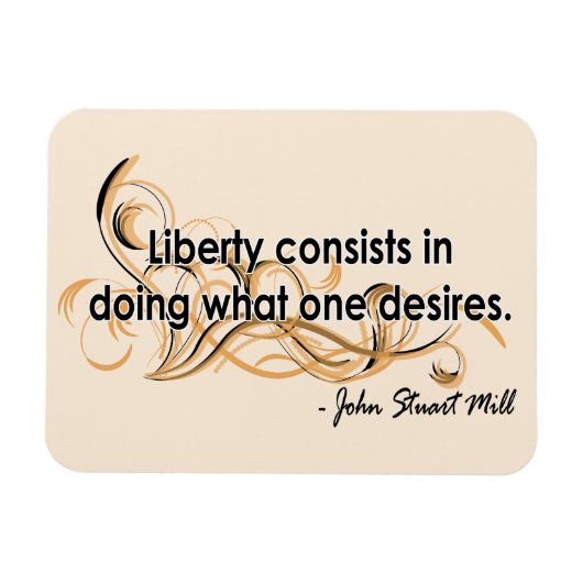 John Stuart Mill Magnet (Horizontal)