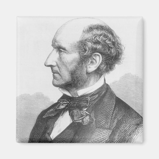 John Stuart Mill Magnet (Vorne)
