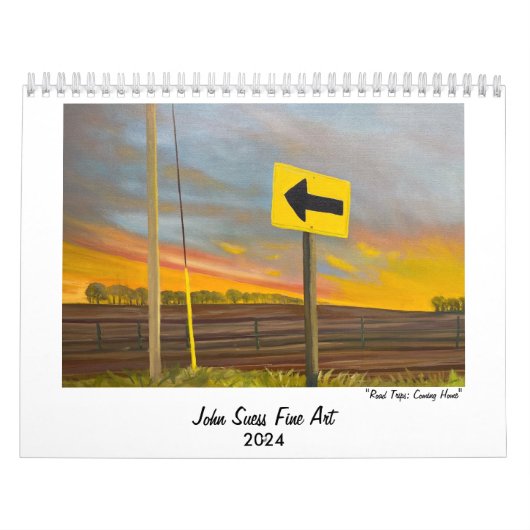 John Suess Fine Art 2024 Calendar Kalender (Titelbild)