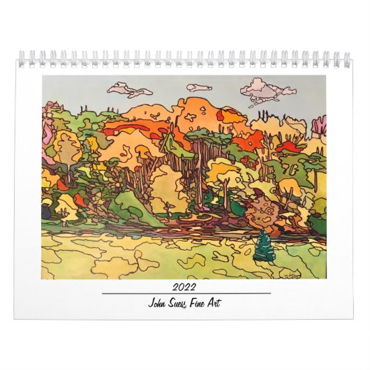 John Suess Fine Art: Wall Calendar 2022 Kalender (Titelbild)