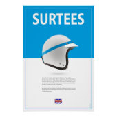 John Surtees Helmet Poster (Vorderseite)