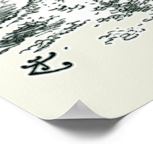 John Tenniel: Davy Jones Locker Poster (Ecke)