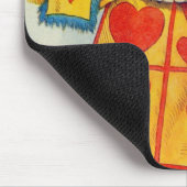 John Tenniel | Weißes Kaninchen Mousepad (Ecke)