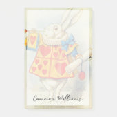 John Tenniel | Weißes Kaninchen Post-it Klebezettel (Vorderseite)