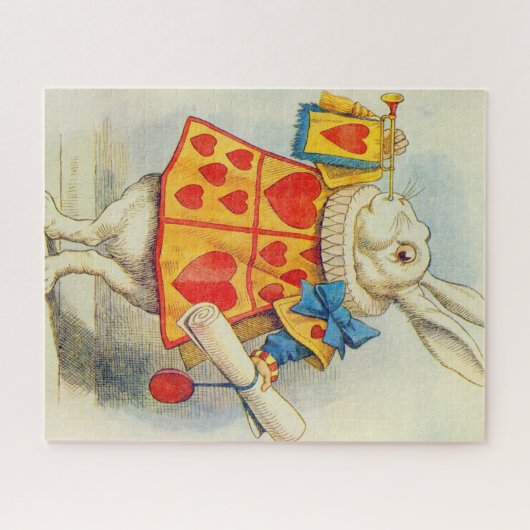 John Tenniel | Weißes Kaninchen Puzzle (Horizontal)