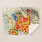 John Tenniel | Weißes Kaninchen Sherpadecke (Vorderseite (Horizontal))