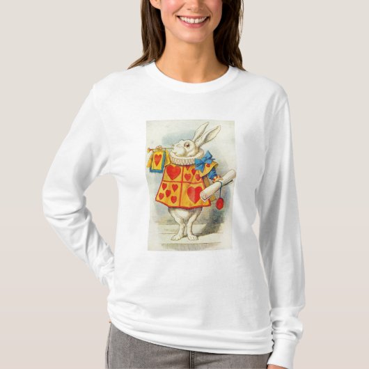 John Tenniel | Weißes Kaninchen T-Shirt (Vorderseite)
