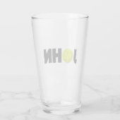 John Tennis Glas (Rückseite)