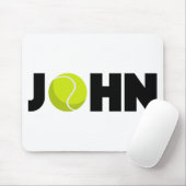 John Tennis Mousepad (Mit Mouse)