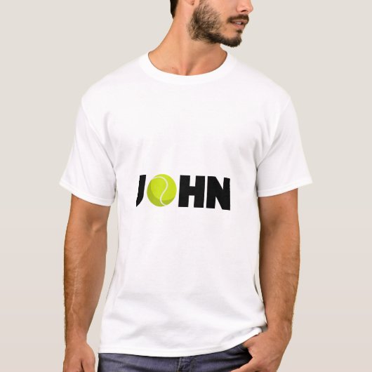 John Tennis T-Shirt (Vorderseite)