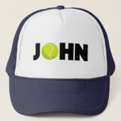John Tennis Trucker Hat Truckerkappe (Vorderseite)