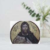 John the Baptist Byzantinisch-orthodoxe Mosaik-Sym Postkarte (Stehend Vorderseite)