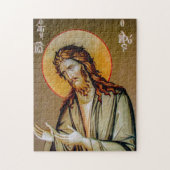 John the Baptist Orthodox Christlich Icon Puzzle (Vertikal)