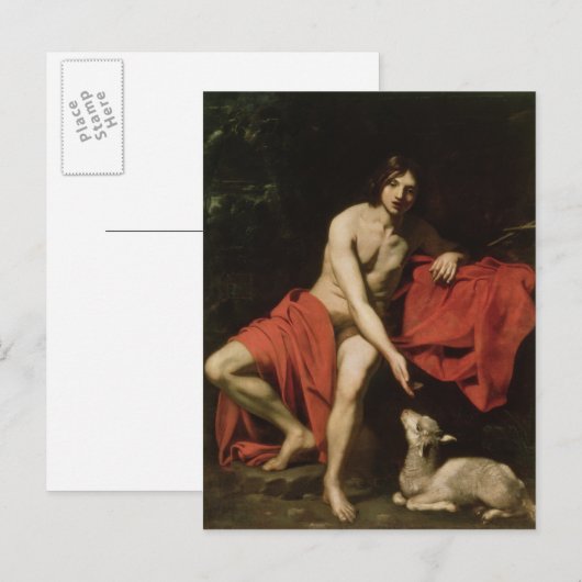 John the Baptist Postkarte (Vorne/Hinten)