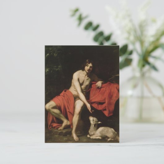 John the Baptist Postkarte (Stehend Vorderseite)