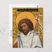John the Baptist Postkarte (Vorne/Hinten)