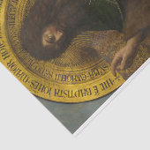 John the Baptist, The Gent Altarpiece von van Eyck Seidenpapier (Ausschnitt)