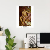 John The Baptist von Bartolome Gonzalez Y Serrano Poster (Heimbüro)