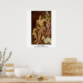 John The Baptist von Bartolome Gonzalez Y Serrano Poster (Küche)