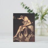 John the Baptist von Caravaggio Postcard Postkarte (Stehend Vorderseite)