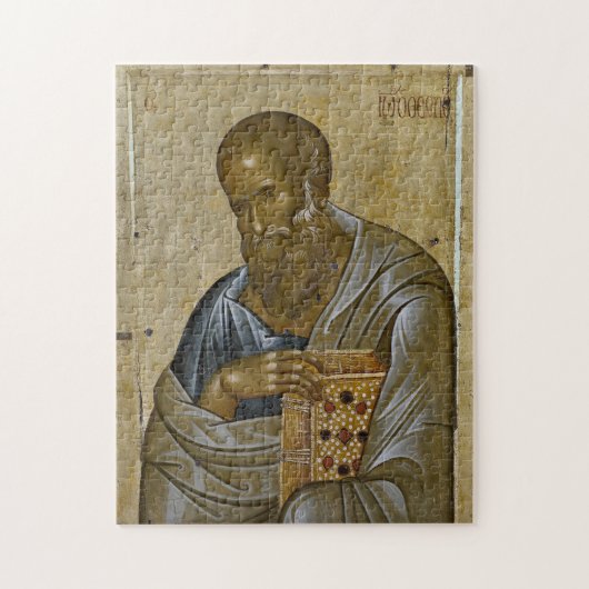 John the Evangelist Orthodox Christlich Icon Puzzle (Vertikal)