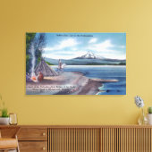 John the Last of the Multnomahs Leinwanddruck (Insitu (Wohnzimmer))