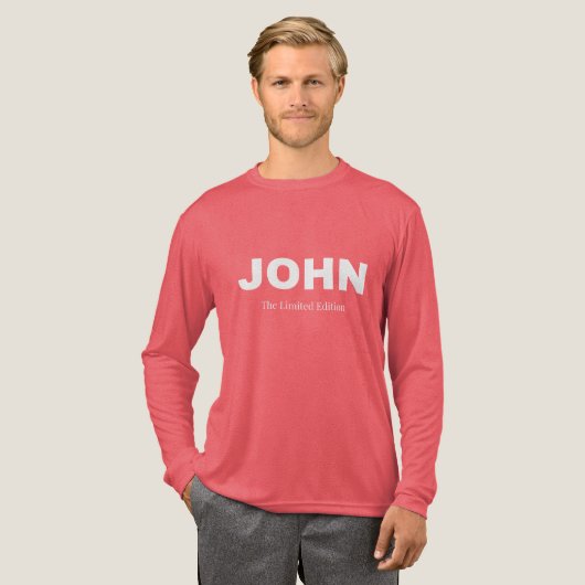 JOHN The Limited Edition Tri-Blend Shirt (Volle Vorderseite)