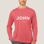 JOHN The Limited Edition Tri-Blend Shirt (Vorderseite)