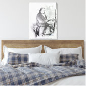 John Thomas Smith | Joseph Mallord William Turner Leinwanddruck (Insitu (Schlafzimmer))