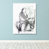 John Thomas Smith | Joseph Mallord William Turner Leinwanddruck (Insitu (Holzboden))