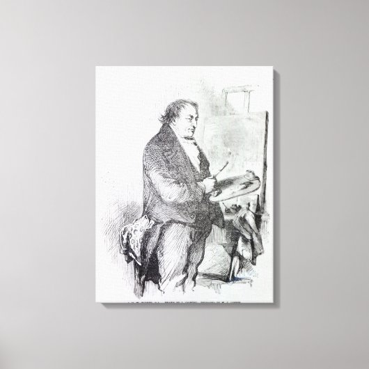 John Thomas Smith | Joseph Mallord William Turner Leinwanddruck (Vorderseite)