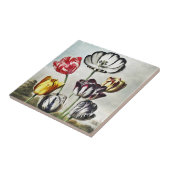 John Thornton Tulips aus dem Tempel der Flora Fliese (Seite)