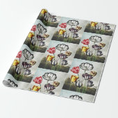 John Thornton Tulips aus dem Tempel der Flora Geschenkpapier (Ungerollt)