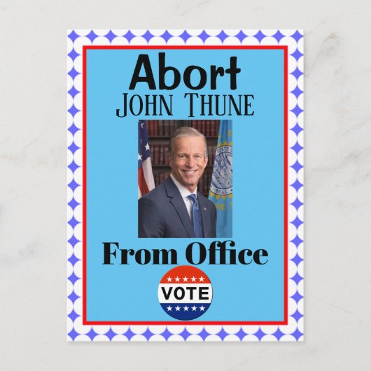 John Thune Postkarte abbrechen (Vorderseite)