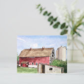 John Trescher Barn - Postkarte (Stehend Vorderseite)