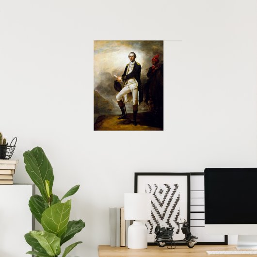 John Trumbull George Washington Poster (Heimbüro)