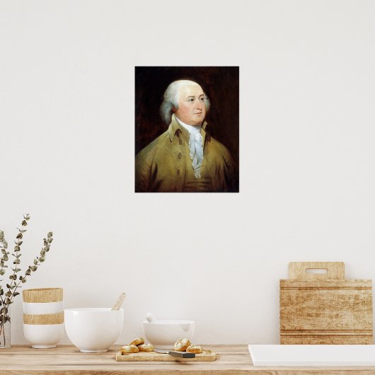 John Trumbull John Adams Poster (Küche)
