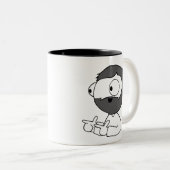 John tut Fingerguns Tasse (VorderseiteRechts)