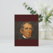 John Tyler 10. Postkarte (Stehend Vorderseite)