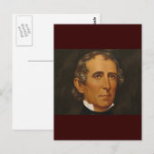 John Tyler 10. Postkarte (Vorne/Hinten)