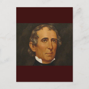 John Tyler 10. Postkarte