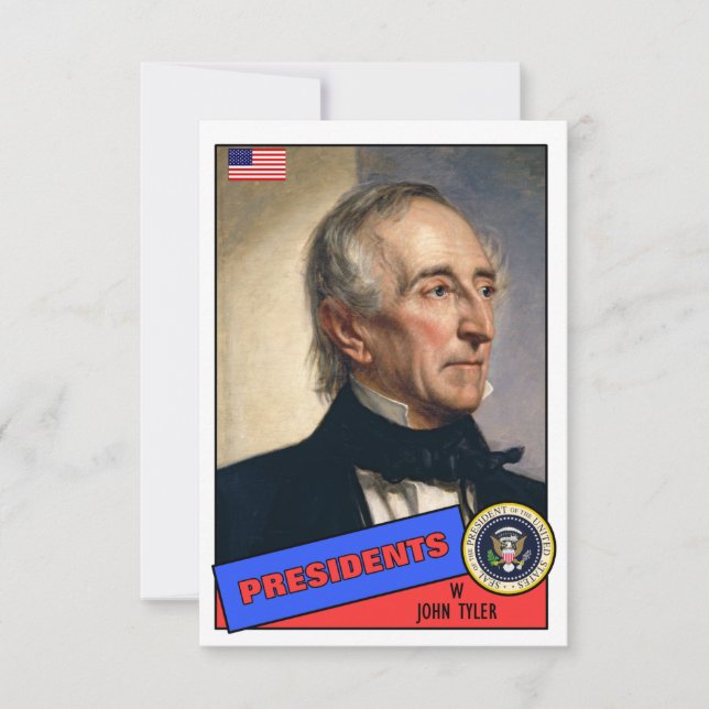 John Tyler Baseball Card (Vorderseite)