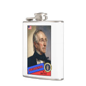 John Tyler Baseball Card Flachmann (Links)