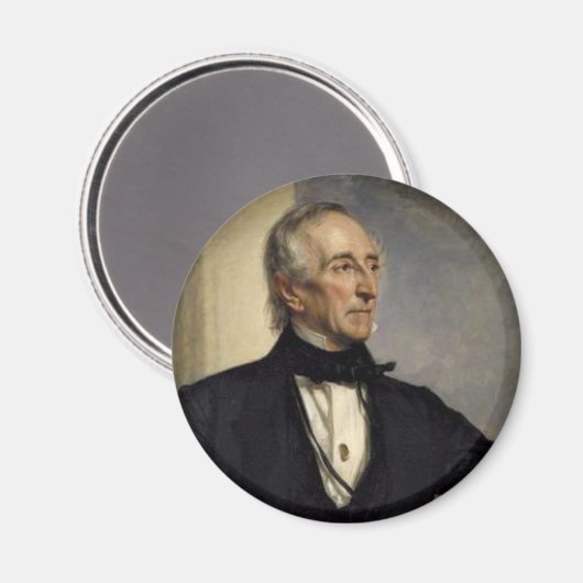 John Tyler Magnet (Vorderseite/Rückseite)