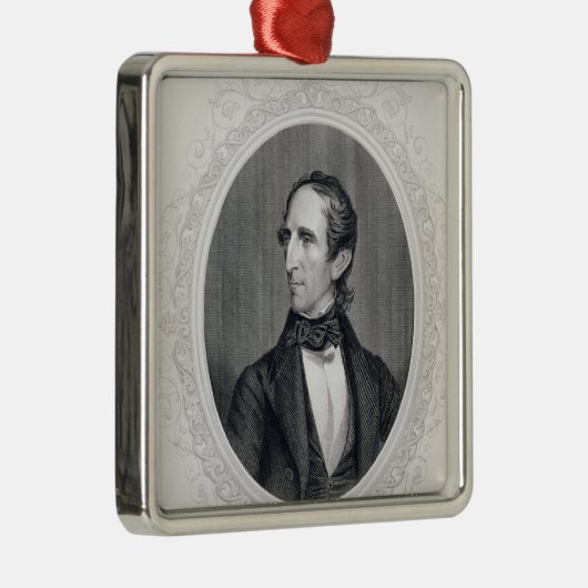 John Tyler Silbernes Ornament (Rechts)