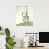 John und die Geister von Kay Nielsen Poster (Heimbüro)