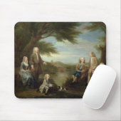 John und Elizabeth Jeffreys und ihre Kinder, 17 Mousepad (Mit Mouse)