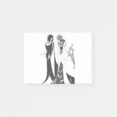 John und Salome, durch Aubrey Beardsley. HD Post-it Klebezettel (Vorderseite)