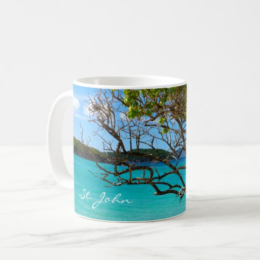 John USVI Cinnamon Bay Tasse (Vorderseite Links)